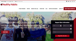 Desktop Screenshot of healthyhabitsstudio.com